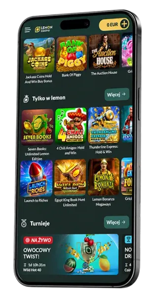 Lemon Casino mobile app